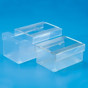 Kartell Semitransparent Empty Boxes For Refills, Colour Semi trasp. Short form, Material PC, Type Sliding lid, Material PC