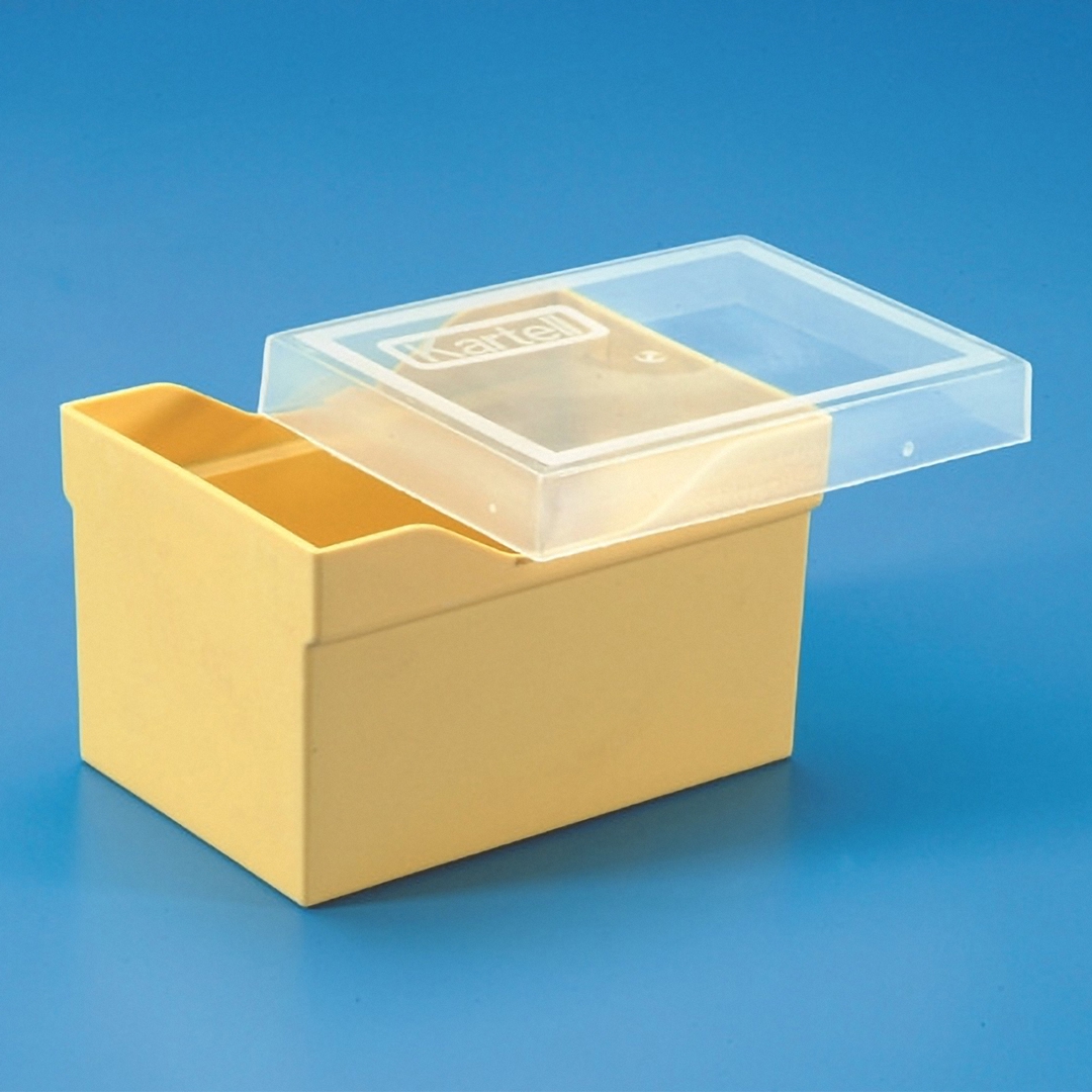 Box, Empty Boxes For Refill, Kartell, Colour Yellow, PP