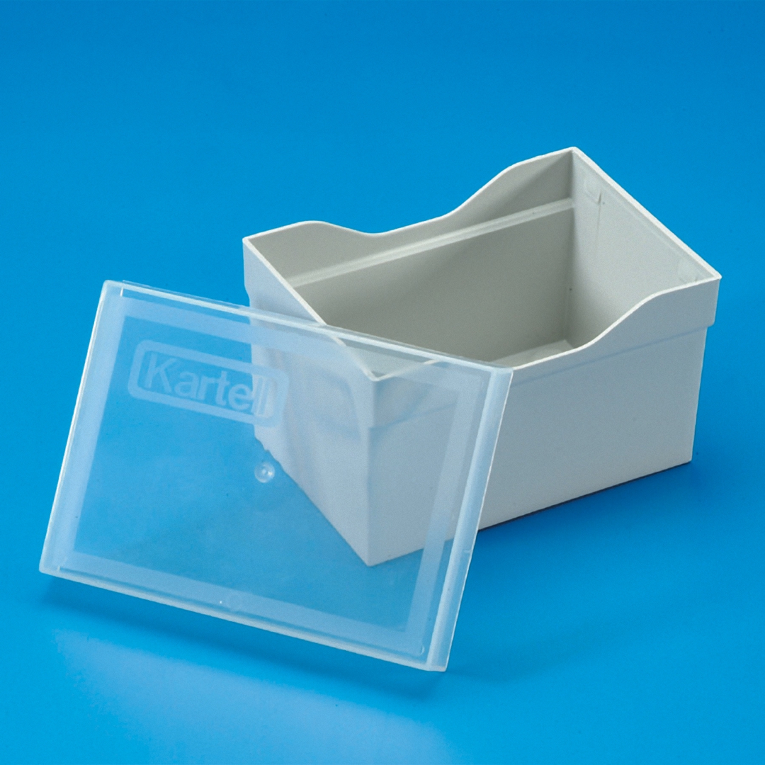 Kartell Empty Boxes For Racked Pipette Filter Tips, Colour Grey, Material PP, Material PP